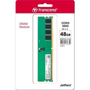 Модуль памяти для компьютера DDR5 48GB 5600 MHz Transcend (JM5600ALE-48G)