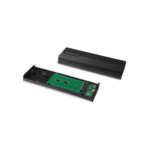 Карман внешний Chieftec USB 3.2 Gen2 Type-C M.2 PCIe NVMe/SATA SSD (CEB-M2C-TL) - Нулевой остаток (Feed)  - Нулевой остаток (Feed) 
