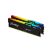 Модуль памяти для компьютера DDR5 32GB (2x16GB) 5200 MHz Beast RGB XMP Kingston Fury (ex.HyperX) (KF552C40BBAK2-32) - Нулевой остаток (Feed)  - Нулевой остаток (Feed) 