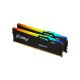 Модуль памяти для компьютера DDR5 32GB (2x16GB) 5200 MHz Beast RGB XMP Kingston Fury (ex.HyperX) (KF552C40BBAK2-32) - Нулевой остаток (Feed)  - Нулевой остаток (Feed) 