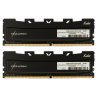 Модуль памяти для компьютера DDR4 16GB (2x8GB) 3200 MHz Kudos Black eXceleram (EKBLACK4163216AD)