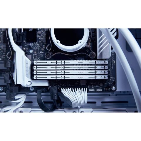 Модуль памяти для компьютера DDR5 16GB 6000 MHz Beast White EXPO Kingston Fury (ex.HyperX) (KF560C36BWE2-16) - Модули памяти для компьютера  - Модули памяти для компьютера 