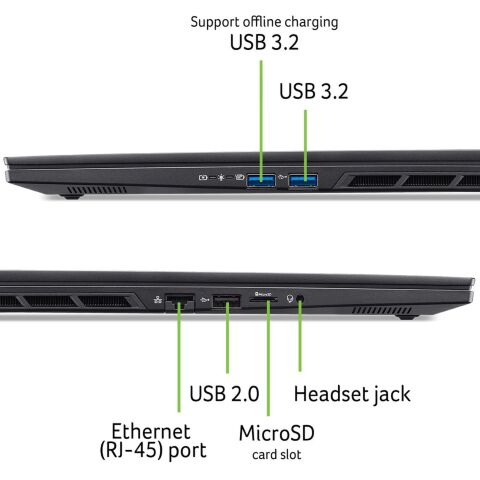 Ноутбук Acer Nitro 16S AN16S-61 (NH.QXJEU.004) - Ноутбуки  - Ноутбуки 