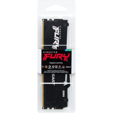 Модуль памяти для компьютера DDR5 16GB 6400 MHz Beast RGB EXPO Kingston Fury (ex.HyperX) (KF564C32BBEA-16) - Модули памяти для компьютера  - Модули памяти для компьютера 