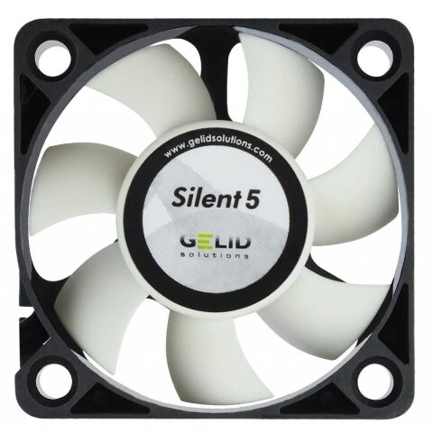 Кулер для корпуса Gelid Solutions Silent 5 50 mm (FN-SX05-40) - Вентиляторы к корпусам  - Вентиляторы к корпусам 