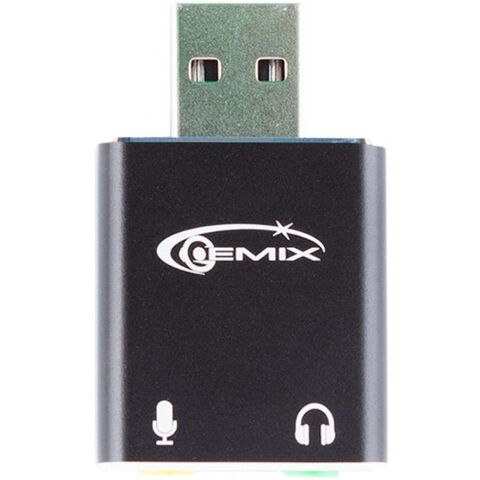 Звуковая плата Gemix SC-01 sound card 7.1 (04700024) - Нулевой остаток (Feed)  - Нулевой остаток (Feed) 