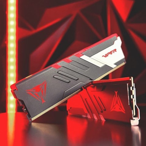 Модуль памяти для компьютера DDR5 64GB (2x32GB) 6000 MHz Viper Venom RGB Patriot (PVVR564G600C36K) - Нулевой остаток (Feed)  - Нулевой остаток (Feed) 