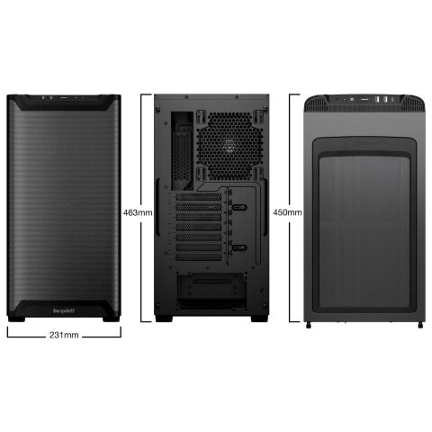 Корпус для ПК Be quiet! PURE BASE 501 Airflow чорний (BG074) - Корпуса - Корпуса
