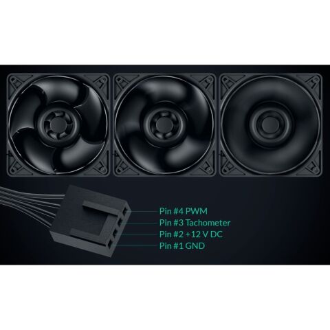 Кулер для корпуса Arctic S12038-4K 3-PACK (ACFAN00303A) - Нулевой остаток (Feed)  - Нулевой остаток (Feed) 