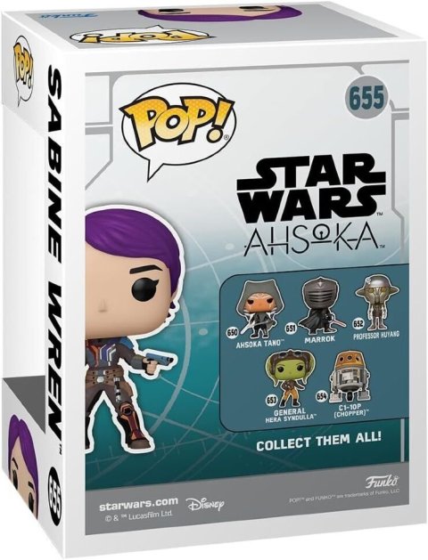 Фигурка Funko Star Wars: Sabine Wren Фанко Сабин Врен Amazon Exclusive 655 -   -