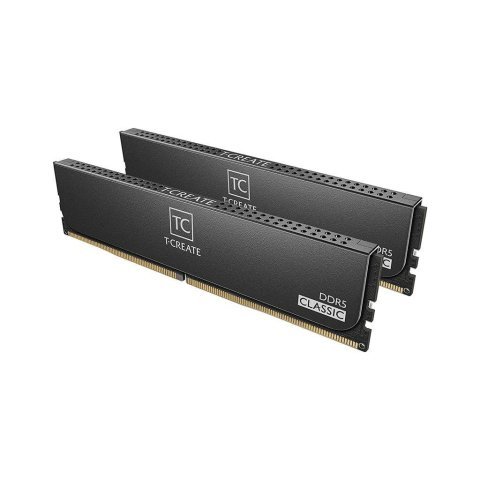 Модуль памяти для компьютера DDR5 32GB (2x16GB) 5600 MHz T-Create Classic Black Team (CTCCD532G5600HC46DC01) - Нулевой остаток (Feed)  - Нулевой остаток (Feed) 