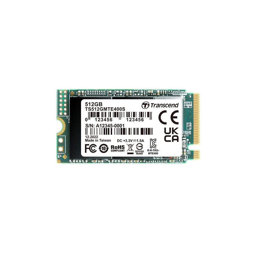 Накопитель SSD M.2 2242 512GB Transcend (TS512GMTE410S)