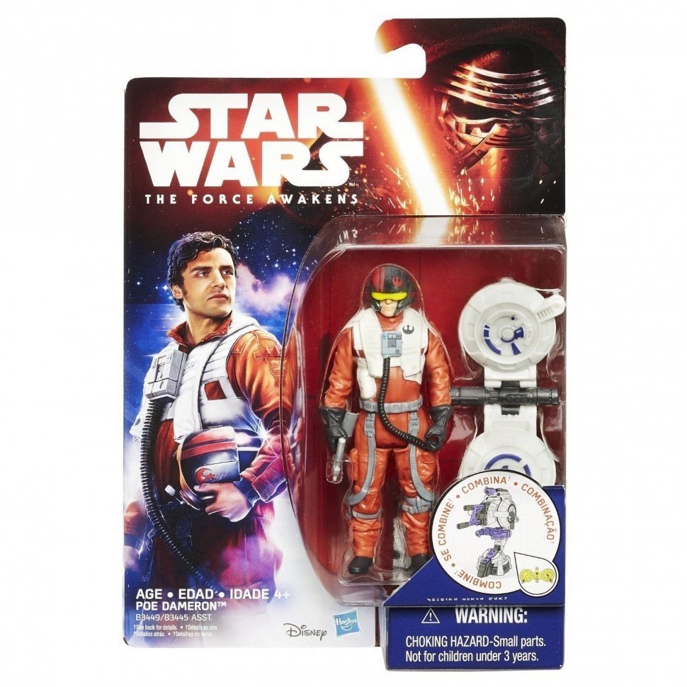 Фігурка Star Wars Jungle Space Poe Dameron 10 cm
