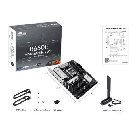 Материнская плата ASUS B650E MAX GAMING WIFI - Системные (материнские) платы  - Системные (материнские) платы 