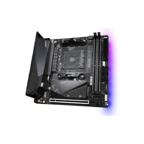 Материнская плата GIGABYTE B550I AORUS PRO AX - Системные (материнские) платы  - Системные (материнские) платы 