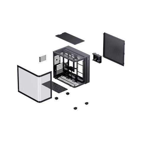 Корпус JONSBO TK-3 Black - Нулевой остаток (Feed)  - Нулевой остаток (Feed) 