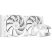 Система жидкостного охлаждения ID-Cooling FX240 Pro White - Нулевой остаток (Feed) - Нулевой остаток (Feed)