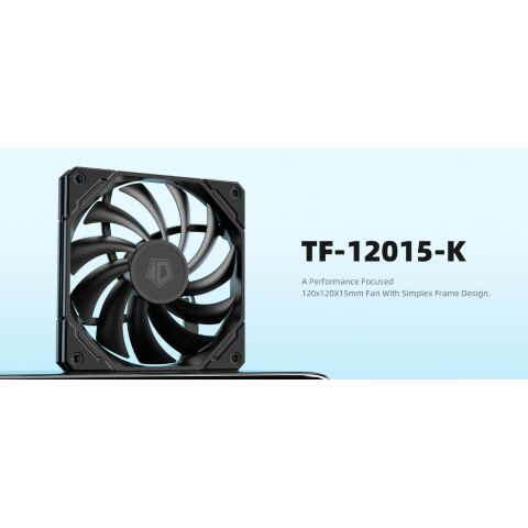 Кулер для корпуса ID-Cooling TF-12015-K - Нулевой остаток (Feed)  - Нулевой остаток (Feed) 