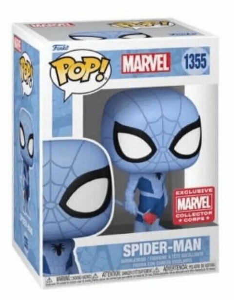 Фигурка Funko Marvel Spiderman Blue Фанко Человек паук с розой (Collector Corps Exclusive) 1355 -   -