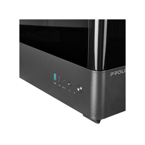 Корпус Prologix Lumi GM-01AB Glass Black - Нулевой остаток (Feed)  - Нулевой остаток (Feed) 