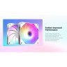 Кулер для корпуса ID-Cooling TF-12025-PRO ARGB REVERSE WHITE