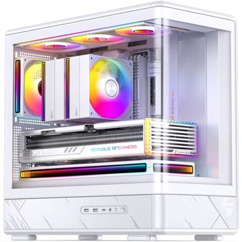 Корпус для ПК JONSBO D200 White - Нулевой остаток (Feed)  - Нулевой остаток (Feed) 