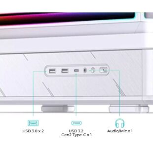 Корпус для ПК JONSBO D200 White