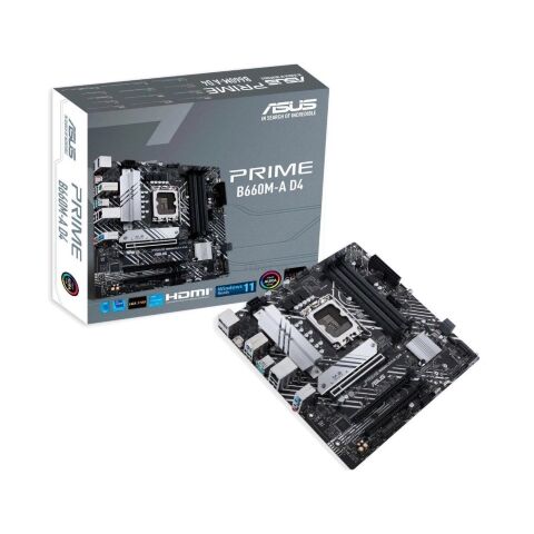 Материнская плата ASUS PRIME B660M-A D4-CSM - Системные (материнские) платы  - Системные (материнские) платы 