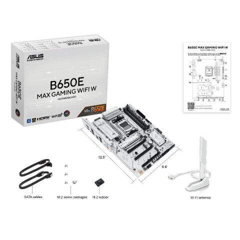 Материнская плата ASUS B650E MAX GAMING WIFI W - Системные (материнские) платы  - Системные (материнские) платы 