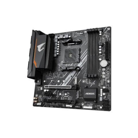 Материнская плата GIGABYTE B550M AORUS ELITE - Системные (материнские) платы  - Системные (материнские) платы 