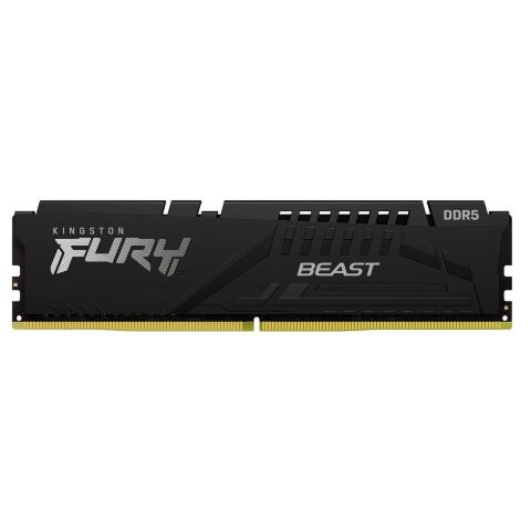 Модуль памяти для компьютера DDR5 32GB (2x16GB) 5600 MHz Beast AM5 Black Kingston Fury (ex.HyperX) (KF556C36BBEK2-32) - Модули памяти для компьютера  - Модули памяти для компьютера 