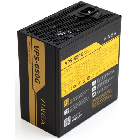 Блок питания Vinga 650W (VPS-650G) - Блоки питания - Блоки питания