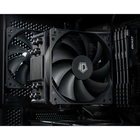 Кулер для процессора ID-Cooling SE-214-XT Black - Нулевой остаток (Feed)  - Нулевой остаток (Feed) 