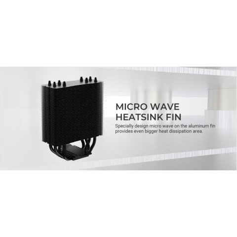 Кулер для процессора ID-Cooling SE-214-XT Black - Нулевой остаток (Feed)  - Нулевой остаток (Feed) 