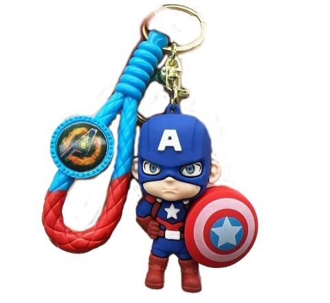 Брелок підвіска на рюкзак Marvel Captain America Капітан Америка 3D Keychain Backpack - -
