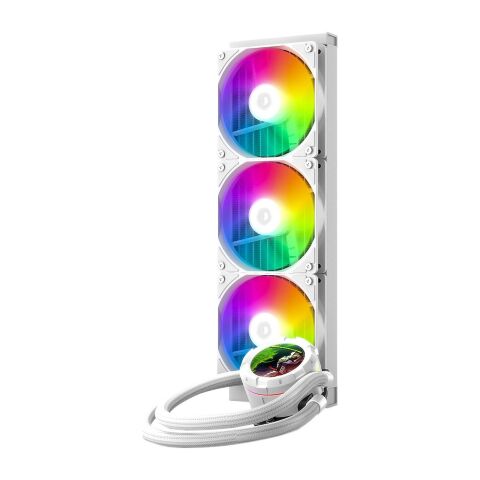 Система жидкостного охлаждения ID-Cooling SL360 XE White - Нулевой остаток (Feed)  - Нулевой остаток (Feed) 