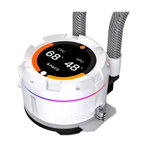 Система жидкостного охлаждения ID-Cooling SL360 XE White - Нулевой остаток (Feed)  - Нулевой остаток (Feed) 