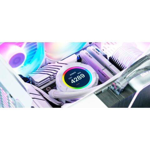 Система жидкостного охлаждения ID-Cooling SL360 XE White - Нулевой остаток (Feed)  - Нулевой остаток (Feed) 