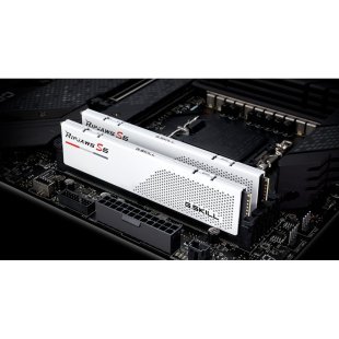 Модуль памяти для компьютера DDR5 32GB (2x16GB) 5200 MHz Ripjaws S5 White G.Skill (F5-5200J3636C16GX2-RS5W)