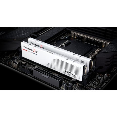 Модуль памяти для компьютера DDR5 32GB (2x16GB) 5200 MHz Ripjaws S5 White G.Skill (F5-5200J3636C16GX2-RS5W) - Нулевой остаток (Feed)  - Нулевой остаток (Feed)