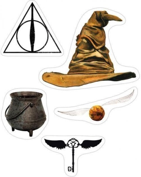Наклейки ABYstyle Harry Potter Magical Objects 2 страницы (Гарри Поттер) -   -