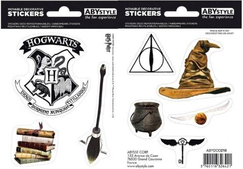 Наклейки ABYstyle Harry Potter Magical Objects 2 аркуші (Гаррі Поттер) -   -  