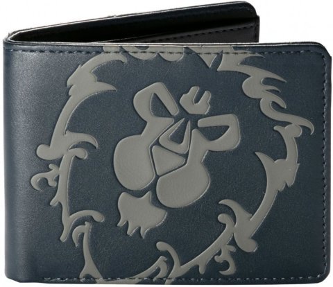 Кошелёк JINX World of Warcraft Alliance Loot Navy/Gray Wallet Альянс -   -  