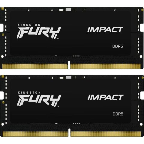Модуль памяти для ноутбука SoDIMM DDR5 32GB (2x16GB) 4800 MHz Kingston Fury (ex.HyperX) (KF548S38IBK2-32) - Модули памяти к ноутбукам  - Модули памяти к ноутбукам 