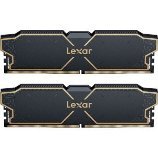 Модуль памяти для компьютера DDR5 32GB (2x16GB) 6000 MHz Thor Black Lexar (LD5U16G60C38LG-RGD)