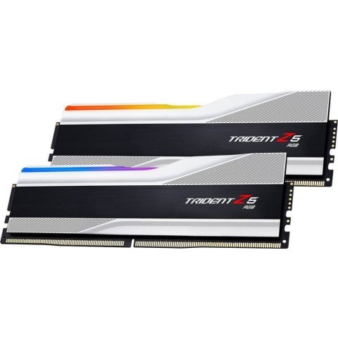Модуль памяти для компьютера DDR5 32GB (2x16GB) 7200 MHz Trident Z5 RGB Matte White G.Skill (F5-7200J3445G16GX2-TZ5RW) - Нулевой остаток (Feed) - Нулевой остаток (Feed)