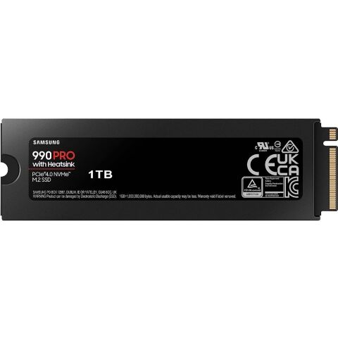 Накопитель SSD M.2 2280 1TB 990 PRO with Heatsink Samsung (MZ-V9P1T0GW) - Нулевой остаток (Feed)  - Нулевой остаток (Feed) 