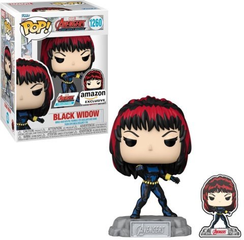 Фигурка Funko Marvel Black Widow фанко Чёрная вдова (Amazon Exclusive) 1260 -   -  