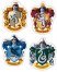 Наклейки ABYstyle Harry Potter Hogwarts Houses (Гаррі Поттер) Хогвартс -   -  