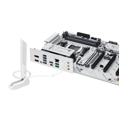 Материнская плата ASUS B850 MAX GAMING WIFI W - Системные (материнские) платы  - Системные (материнские) платы 